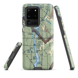 Schirmeister Private Airport (48ND) VFR Sectional Samsung Phone Case