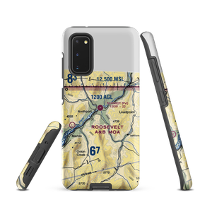 Schmidt Ranch Airport (1WN0) VFR Sectional Samsung Phone Case