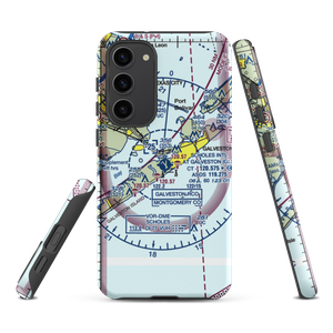 Scholes International At Galveston Airport (GLS) VFR Sectional Samsung Phone Case