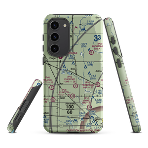 Schroeder Private Airport (38ND) VFR Sectional Samsung Phone Case