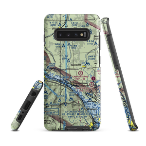 Schubert Airstrip (40WI) VFR Sectional Samsung Phone Case