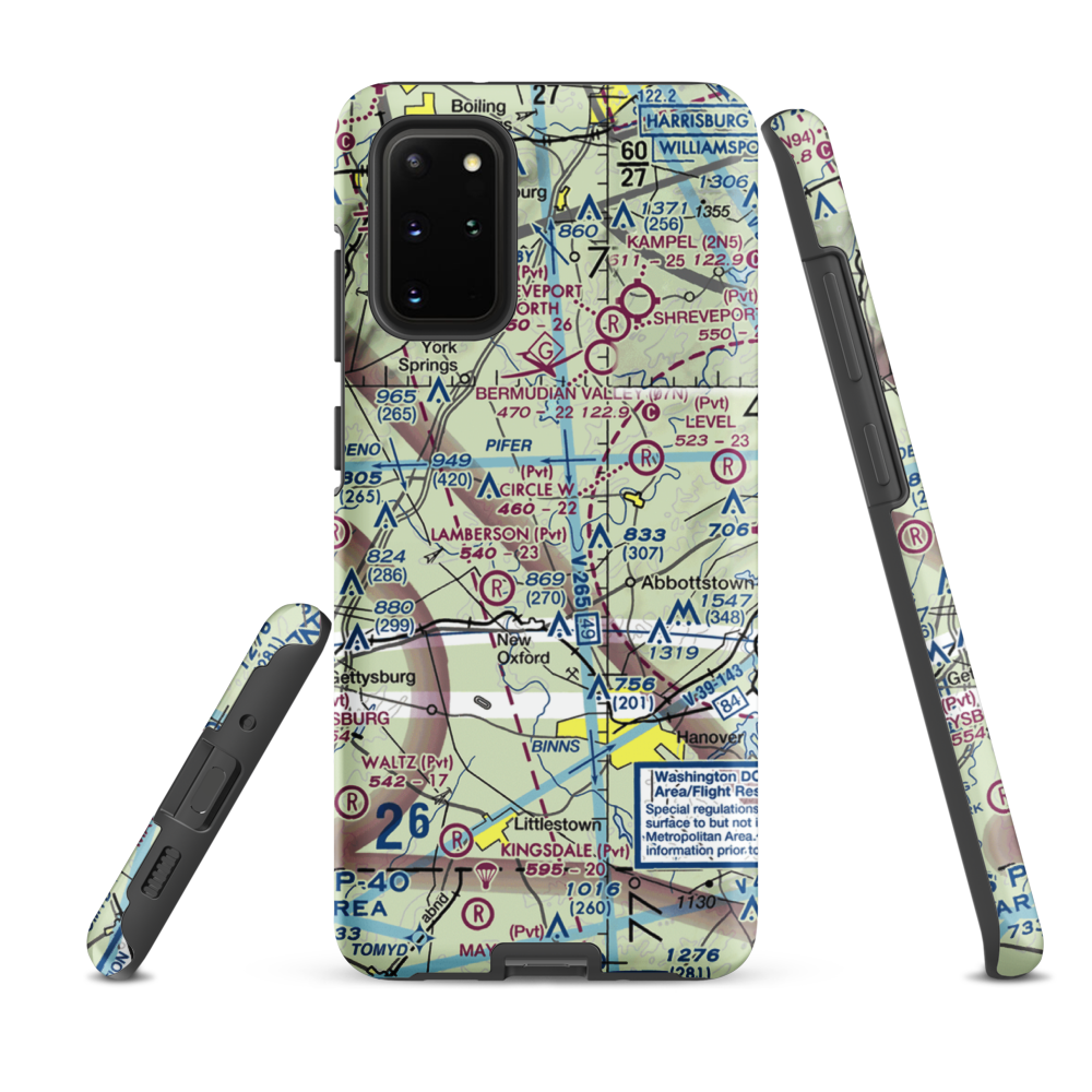 Schulteis Field (71PN) VFR Sectional Samsung Phone Case Samsung Galaxy S20 Plus model shown