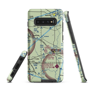 Schumaier Restricted Landing Area (01LL) VFR Sectional Samsung Phone Case