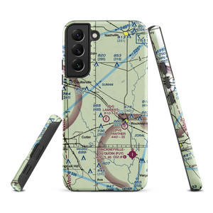 Schumaier Restricted Landing Area (01LL) VFR Sectional Samsung Phone Case