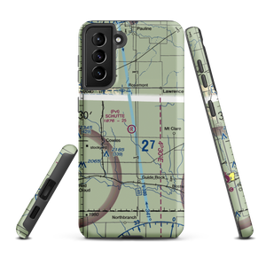 Schutte Airport (NE01) VFR Sectional Samsung Phone Case