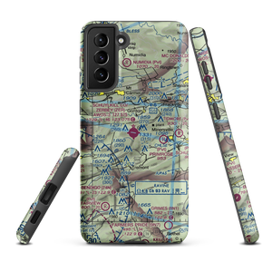 Schuylkill County /Joe Zerbey/ Airport (ZER) VFR Sectional Samsung Phone Case