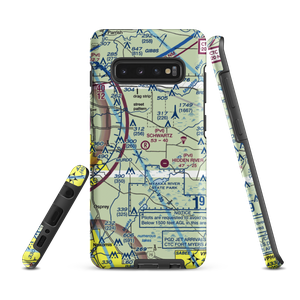 Schwartz Farms Inc Airport (4FL8) VFR Sectional Samsung Phone Case