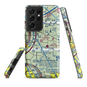 Schwartz Farms Inc Airport (4FL8) VFR Sectional Samsung Phone Case