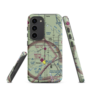 Scott Airport (7OK2) VFR Sectional Samsung Phone Case