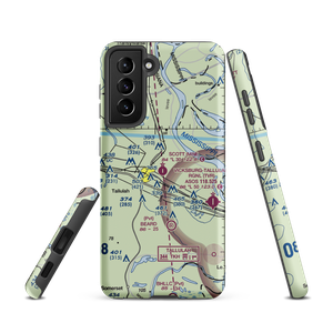 Scott Airport (M80) VFR Sectional Samsung Phone Case