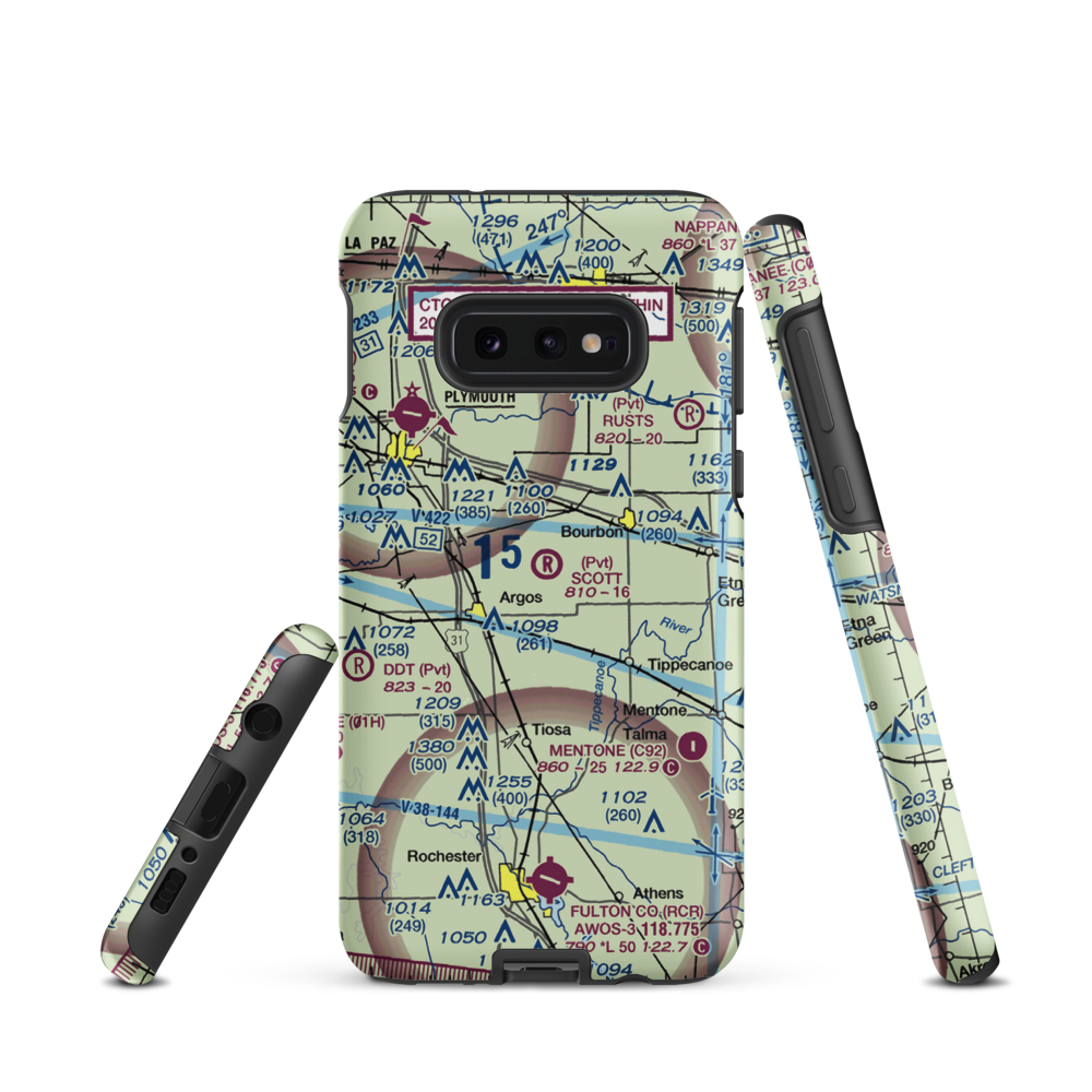 Scott Field (2IN4) VFR Sectional Samsung Phone Case Samsung Galaxy S10e model shown