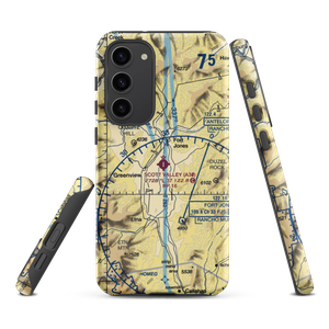 Scott Valley Airport (A30) VFR Sectional Samsung Phone Case