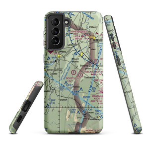 Scott'S Sky Ranch Airport (NY70) VFR Sectional Samsung Phone Case