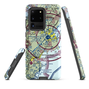 Scottow Bog Flightpark Ultralightport (ME66) VFR Sectional Samsung Phone Case