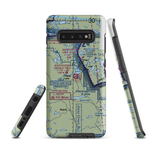 Scotts Seaplane Base (CDD) VFR Sectional Samsung Phone Case