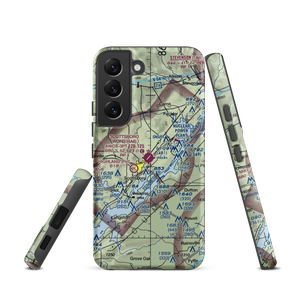 Scottsboro Municipal Word Field (4A6) VFR Sectional Samsung Phone Case