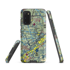 Scranton Municipal Airport. (SCR) VFR Sectional Samsung Phone Case