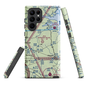 Scrappin Valley Airport (4XS5) VFR Sectional Samsung Phone Case