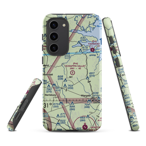 Scrappin Valley Airport (4XS5) VFR Sectional Samsung Phone Case