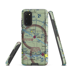 Scribner State Airport (SCB) VFR Sectional Samsung Phone Case
