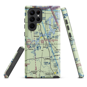 Sean D Sheldon Memorial Airfield (3MO) VFR Sectional Samsung Phone Case