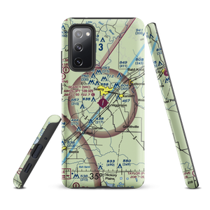 Searcy Municipal Airport (SRC) VFR Sectional Samsung Phone Case