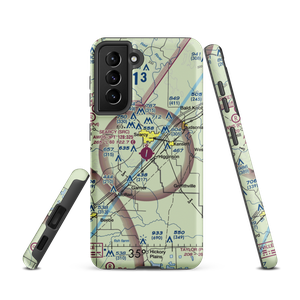 Searcy Municipal Airport (SRC) VFR Sectional Samsung Phone Case