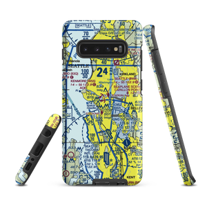 Seattle Seaplanes Seaplane Base (0W0) VFR Sectional Samsung Phone Case