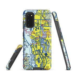 Seattle Seaplanes Seaplane Base (0W0) VFR Sectional Samsung Phone Case