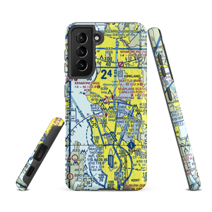 Seattle Seaplanes Seaplane Base (0W0) VFR Sectional Samsung Phone Case