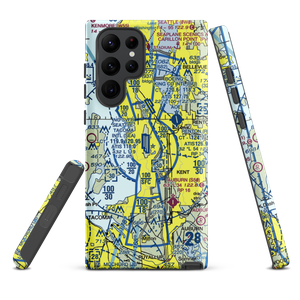 Seattle Tacoma International Airport (SEA) VFR Sectional Samsung Phone Case