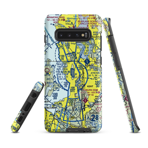 Seattle Tacoma International Airport (SEA) VFR Sectional Samsung Phone Case