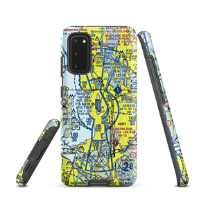 Seattle Tacoma International Airport (SEA) VFR Sectional Samsung Phone Case