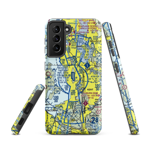 Seattle Tacoma International Airport (SEA) VFR Sectional Samsung Phone Case