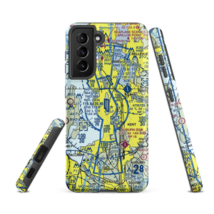 Seattle Tacoma International Airport (SEA) VFR Sectional Samsung Phone Case