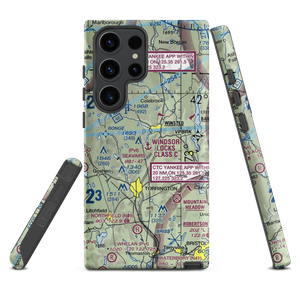 Seavair's Landing Seaplane Base (08CT) VFR Sectional Samsung Phone Case