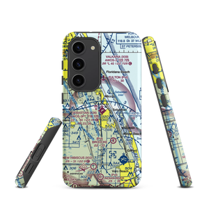 Sebastian Municipal Airport (X26) VFR Sectional Samsung Phone Case