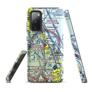 Sebastian Municipal Airport (X26) VFR Sectional Samsung Phone Case