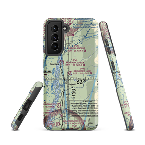 Secluded Lake Airport (49AK) VFR Sectional Samsung Phone Case