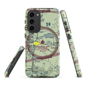 Sedalia Memorial Airport (DMO) VFR Sectional Samsung Phone Case