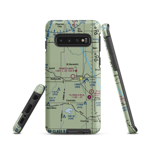 Seneca Municipal Airport (62K) VFR Sectional Samsung Phone Case