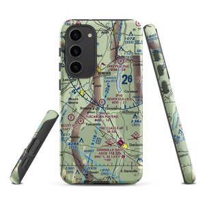 Seven Gullies Airport (0NK3) VFR Sectional Samsung Phone Case