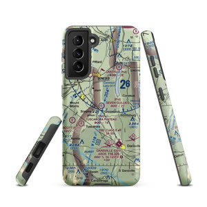 Seven Gullies Airport (0NK3) VFR Sectional Samsung Phone Case
