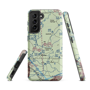 Seven J Stock Farm Airport (85XS) VFR Sectional Samsung Phone Case