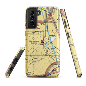 Seven Rivers Airport (62NM) VFR Sectional Samsung Phone Case