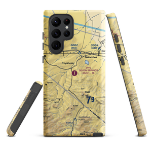 Seven Springs Airport (16TA) VFR Sectional Samsung Phone Case