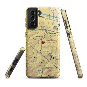 Seven Springs Airport (16TA) VFR Sectional Samsung Phone Case