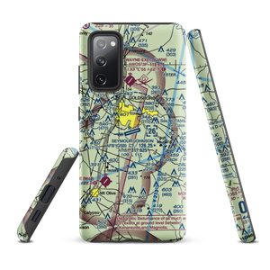 Seymour Johnson Air Force Base (GSB) VFR Sectional Samsung Phone Case