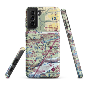 Seymour Lake Seaplane Base (3A3) VFR Sectional Samsung Phone Case