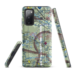 Shadduck Seaplane Base (3MN0) VFR Sectional Samsung Phone Case